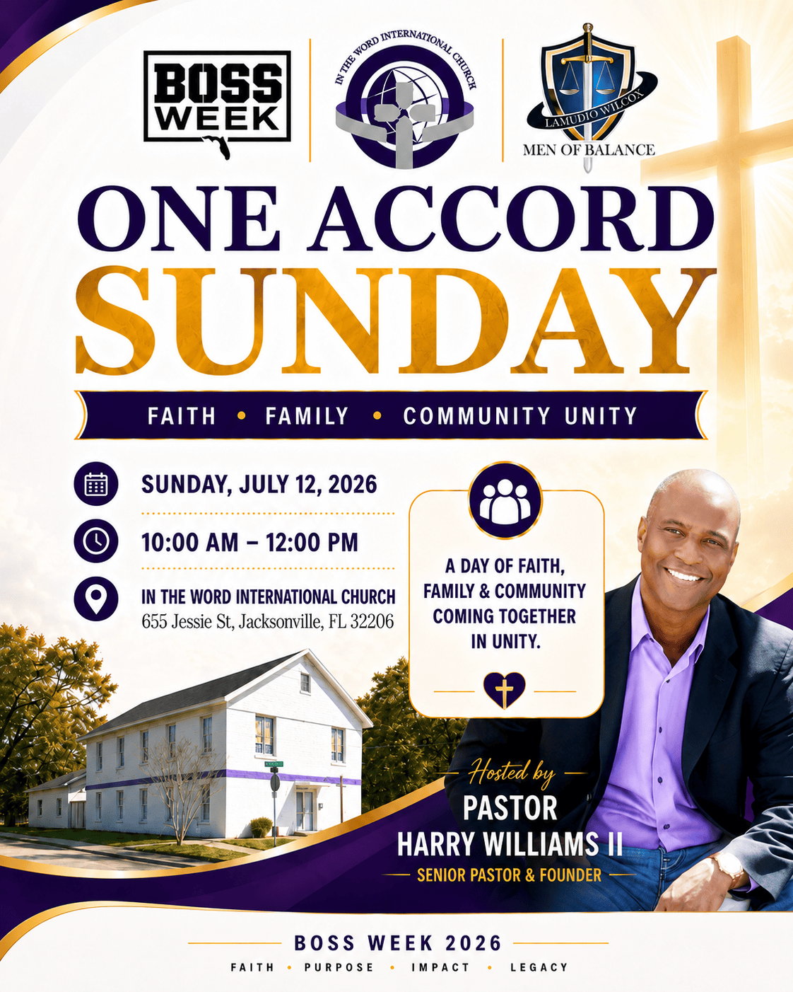 Boss Sunday Church Service